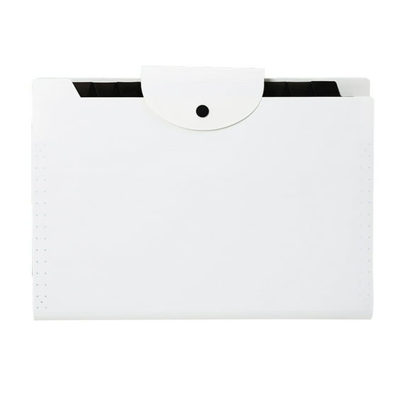 Qiweii A4 12 Pocket Expanding File Folder,Multi compartment Organizer for Student Exam Paper and Office Document