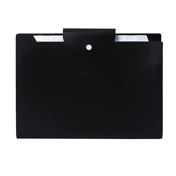 Qiweii A4 12 Pocket Expanding File Folder,Multi compartment Organizer for Student Exam Paper and Office Document