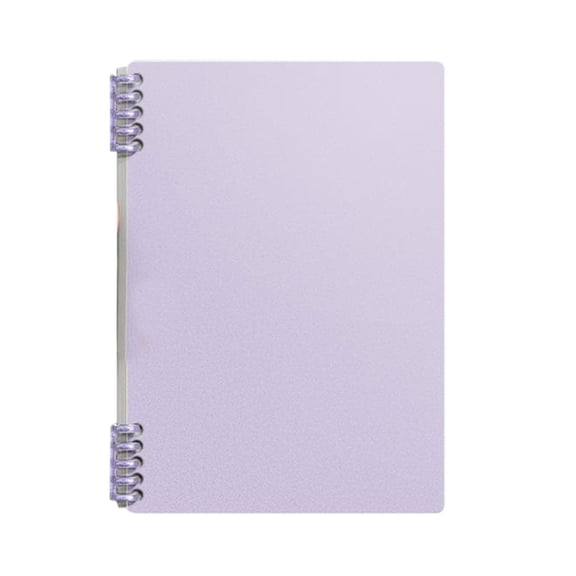 Qiweii A5 Refillable Ruled Notebook Journal Flexible Binder Design for Office Desk Study & Daily Note Taking Organization