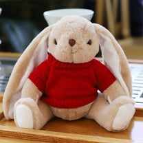 Qiweii Adorable Plush Bunny Soft Toy, Stuffed Animal Doll, Great Gift for Friends Family Of All Ages
