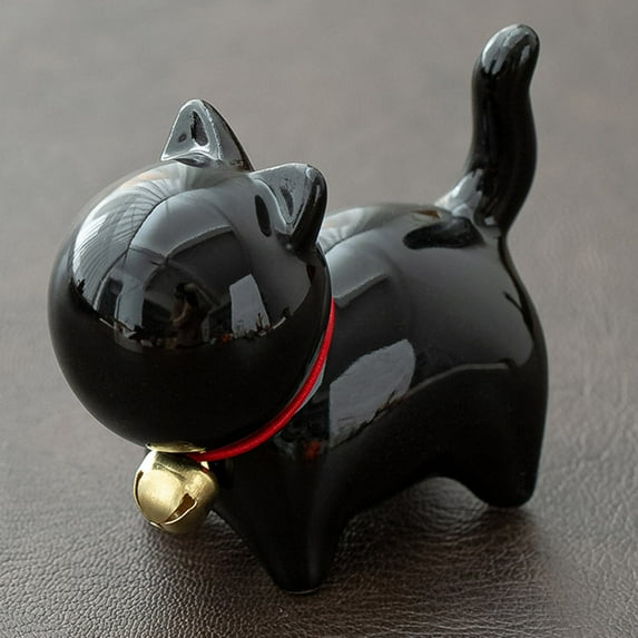 Qiweii Animal Pattern Ceramic Toilet Seat Cover,Decorative and Comfortable Toilet Accessory,Home Bathroom Decor Accessory