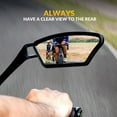 thumbnail image 1 of Qiweii Anti-Shake Bicycle Mirror, Wide Angle Rearview Mirror for Bike Handlebar, Universal Fit for Mountain Bike Road Bike Scooter, Adjustable Safety Mirror with Easy Mount, Enhance Visibility, 1 of 6