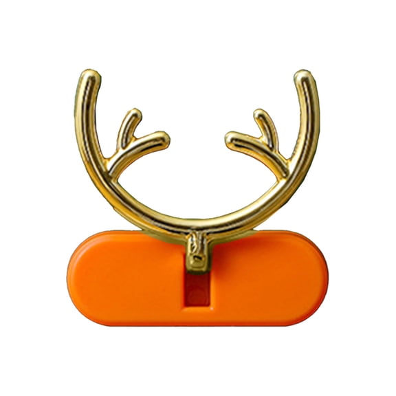 Qiweii Antler Design Wall Hooks Decorative Key Hangers for Home Entryway