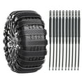 thumbnail image 1 of Qiweii Automobile Snow Straps Chain,Suitable for Sedans SUVs and Off-road Vehicles,Winter Vehicle Accessory,Cold Weather Road Safety Tool, 1 of 5