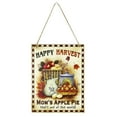 thumbnail image 1 of Qiweii Autumn Theme Door Hanging Plaque Seasonal Decor for Home and Entryway, 1 of 3