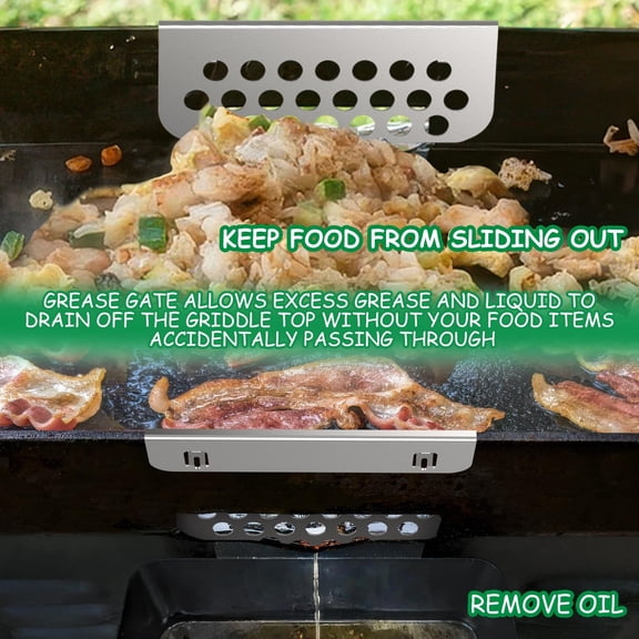 Qiweii Baking Pan Grease Filter Shield, Splatter Guard for Oven and Stovetop Cooking