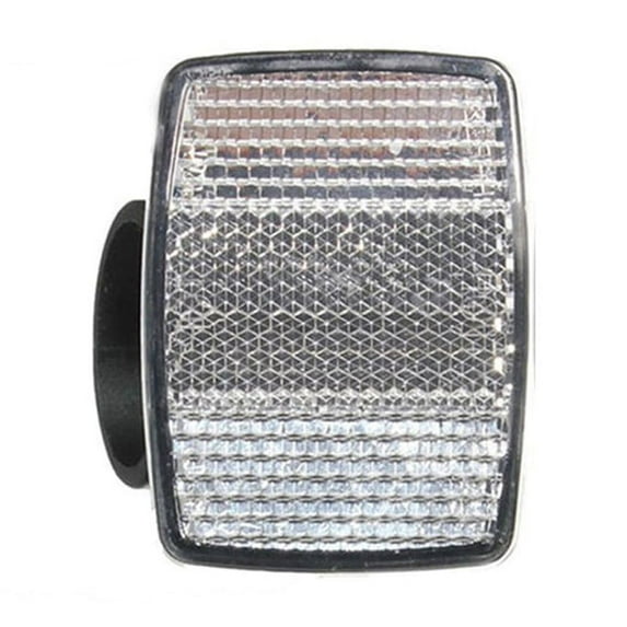 Qiweii Bike Rear Safety Warnning Reflector Plastic Safety Bike Rear Reflector Light Back Reflective Boards Night Decoration Wreath Wreath Pendant Reflectors