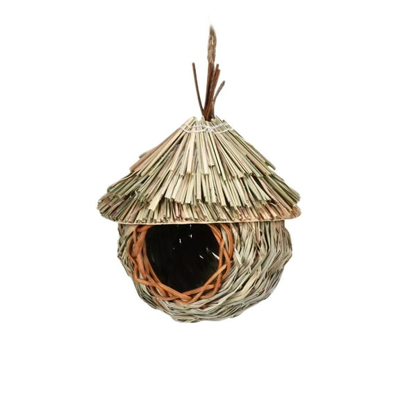 Qiweii Bird Nest Handmade Bird Nest for Pet Birds Small Birds Nest Warm Comfortable Bird House for Parakeets Finches Canaries Home Cage Decor