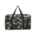 thumbnail image 1 of Qiweii Camouflage Folding Travel Duffel Bag Extra Large Capacity With Strong Handles Zipper Pockets Fashionable Multi-Purpose Tote, 1 of 6