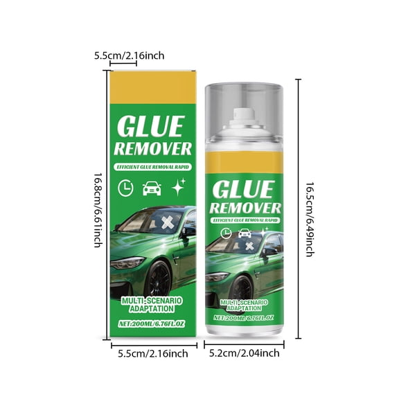 Qiweii Car Adhesive Remover Spray, Powerful Solution for Sticker Tape and Glue Residue Removal