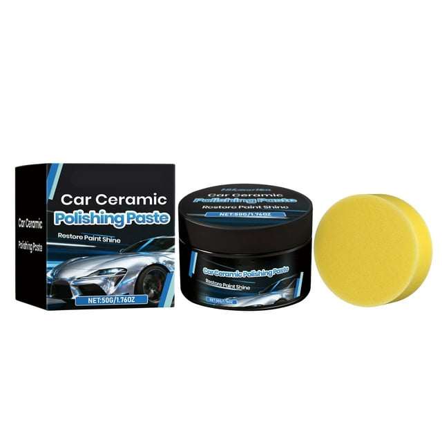 Qiweii Car Coating Polishing Paste, High Gloss Compound for Paint Restoration and Protection