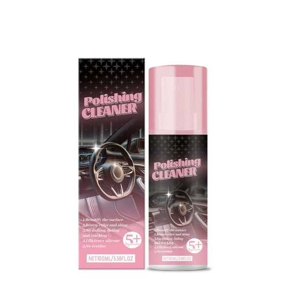Qiweii Car Interior Leather Care and Restoration Agent,Polishing Conditioner for Leather Seat Dashboard and Upholstery Refurbishing