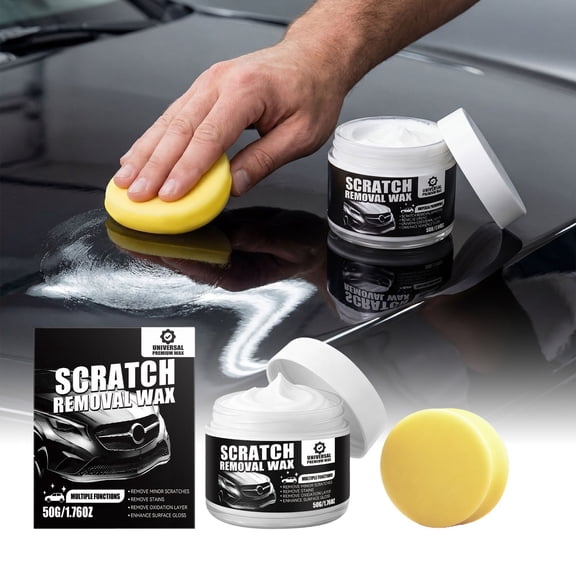 Qiweii Car Scratch Removal Complete Kit Paint Repair Tools for Auto Maintenance