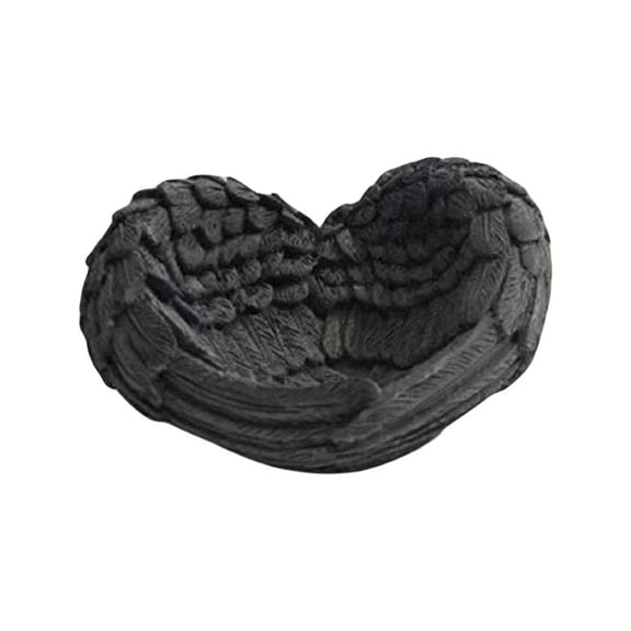 Qiweii Car Wing Diffuser Style Devil Candle Holder Ornament Creative Home Desk Decor for Car Enthusiasts