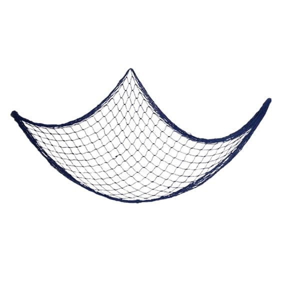 Qiweii Cotton Rope Fishnet Wall Hanging,Nautical Style Photo Display Net for Home Wall and Coastal Decor