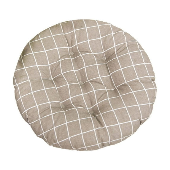 Qiweii Deluxe 18 Inch Round Soft Chair Pad,Heavy Duty Seat Cushion for Kitchen and Dining Chair