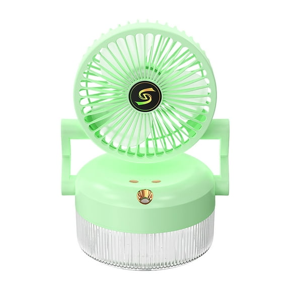 Qiweii Desktop Cooling Fan Air Conditioner Personal Mini Air Cooler for Office and Home
