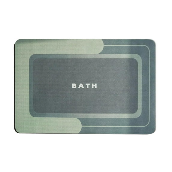 Qiweii Diatomaceous Earth Soft Mat Absorbent Mat 15.75x23.62 Inches,Soft Absorbent Mat for Home Use