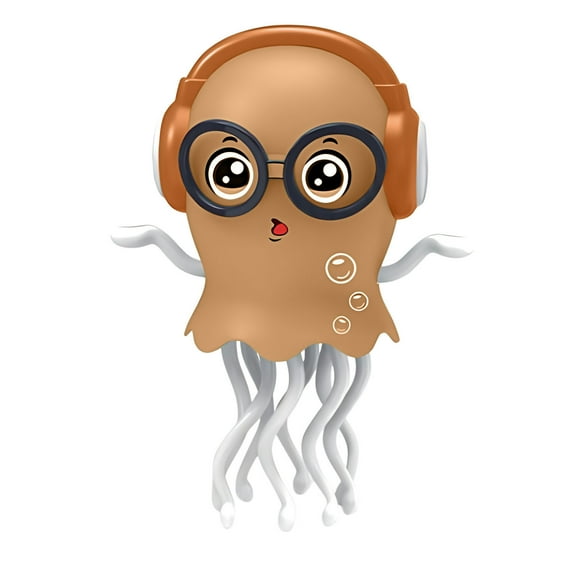 Qiweii Electric dancing jellyfish toy,swinging light up interactive toy,home indoor fun play toy