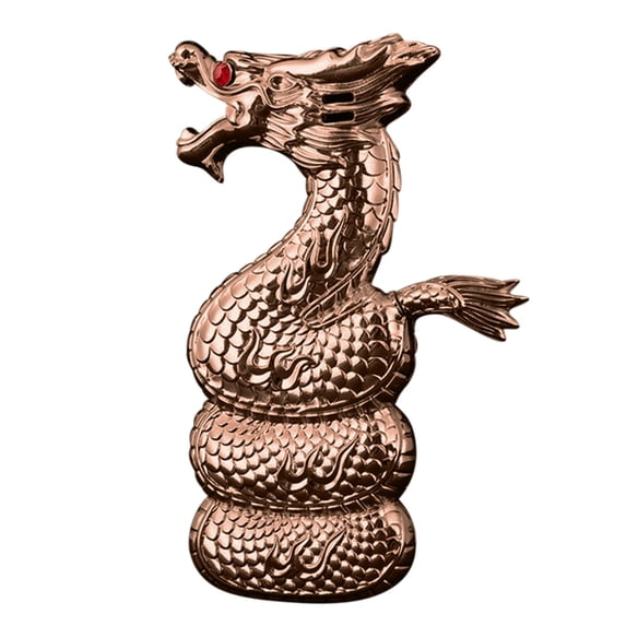Qiweii Golden Dragon Metal Butane Torch Lighter High Temperature Torch Lighter for Daily Use,Golden Dragon Metal Butane Torch Lighter
