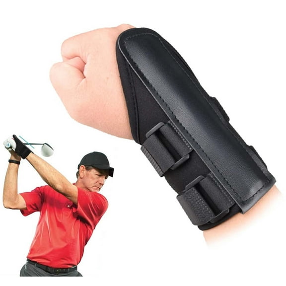 Qiweii Golf Wrist Alignment Brace, Wrist Fixator Design, Prevents Over Turning, Professional Swing Correcting Bandage for Sports