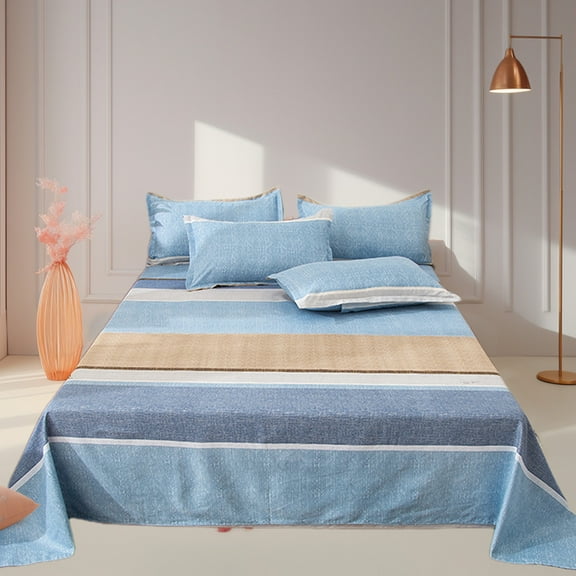 Qiweii Home Queen Sheet Set - Ultra-Soft Microfiber Bed Sheets - Double Brushed - Deep Pockets - Easy Fit - 3 Piece Set - Bedding Sheets, Pillowcases