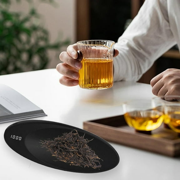Qiweii Household Electronic Tea Scale, Precise Measurement, Multi Purpose Kitchen Gram Scale for Tea and Small Ingredient Weighing