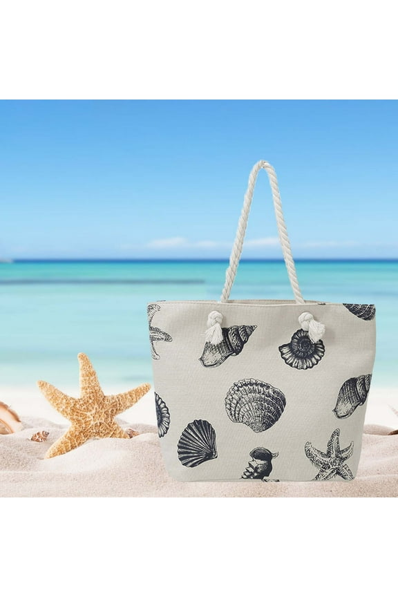 Large Beach Bag with Zipper Tote Waterproof Pool Bag, Insulated Cooler Section and Wet Pocket, Carry All for Sand Beach, Swimming, Vacation, Weekend Getaway