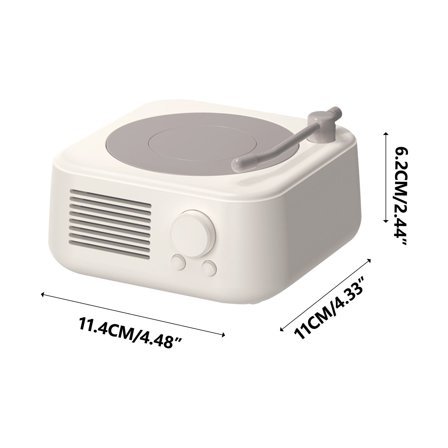 Qiweii New Retro X17 Solo Bluetooth Speaker TF Card Audio Outdoor Simple Mini USB Rechargeable Portable Speaker，Portable Speaker for Outdoor and Home