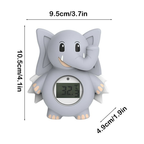 Qiweii New one Bath Thermometer, with LED Display and Temperature Warning,Teen Bathroom Safety Products, Newborn Bath Safety Toy Thermometer To Measure The Water Temperature