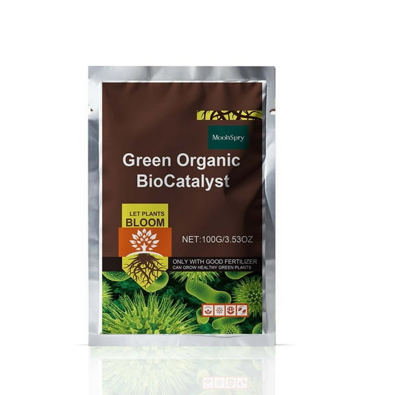 Qiweii Organic Green Bio Catalyst for Plants,Nutrient Rich Soil Supplement for Enhancing Seedling Growth and Root Development