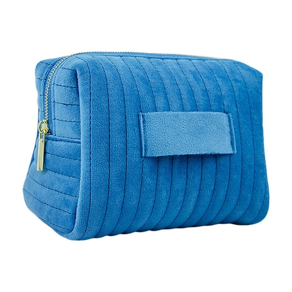 Qiweii Portable Cosmetic Storage Bag,Waterproof Organizer Pouch for Makeup Skincare and Beauty Essentials