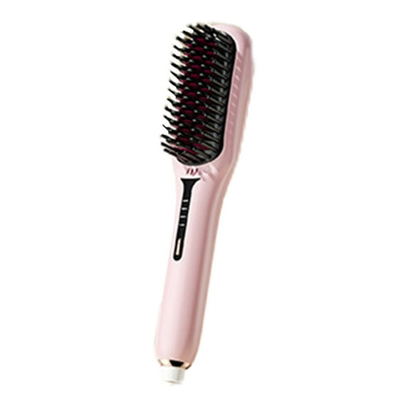 Qiweii Portable Hair Straightening Comb Home Travel Constant Temperature Styling Tool Long-Lasting Smooth Hair Care Hairdressing Comb