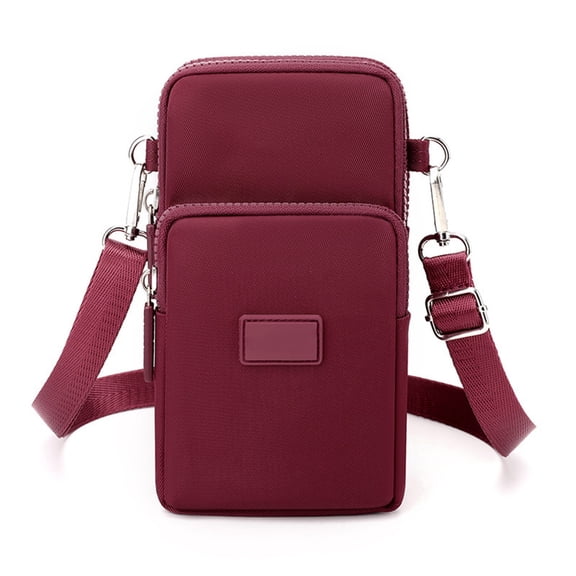 Qiweii Premium Oxford Cloth Crossbody Purse，Stylish Casual Bag for Shopping and Outdoor Activities