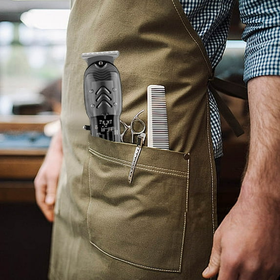 Qiweii Rechargeable Beard and Hair Trimmer for Men – Cordless Grooming Kit with LED Display, Quiet Operation & Precision Cutting Set