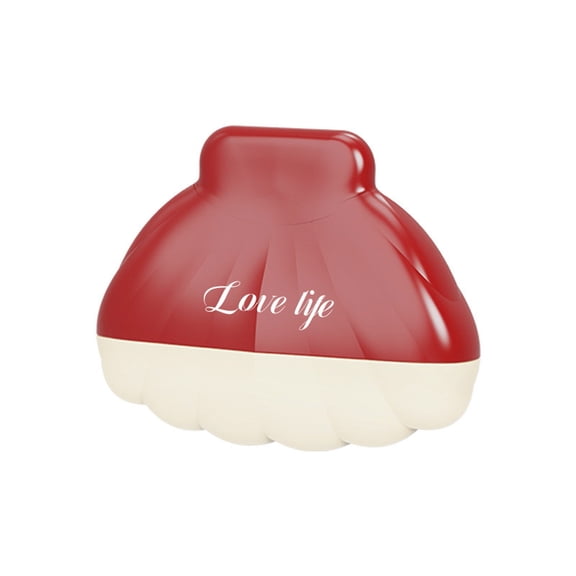 Qiweii Seashell Shaped Washable Lint Roller Hair and Dust Remover