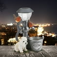 thumbnail image 1 of Qiweii Solar Bunny Puppy Garden Welcome Lights, Outdoor Patio Decorative Solar Lights, Cute Animal-Themed Garden Lighting, 1 of 6