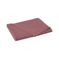 thumbnail image 1 of Qiweii Solid Color Washed Cotton Flat Sheet Single Piece，Soft Breathable Wrinkle Resistant Bed Sheet, 1 of 6