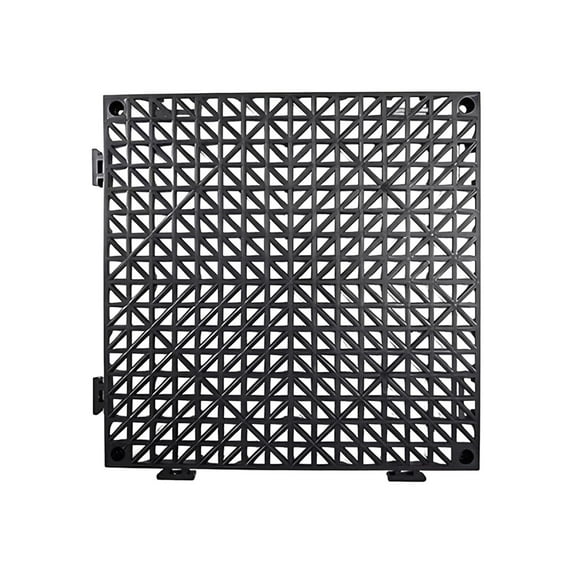 Qiweii Interlocking Non Slip Bath Mat,Hollow Out Water Permeable Floor Mat,Poolside Bathroom Shower Mat