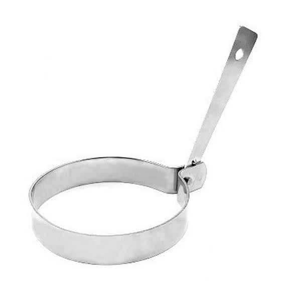 Qiweii Stainless Steel Egg Rings,Non Stick Round Molds for Perfect Fried Eggs