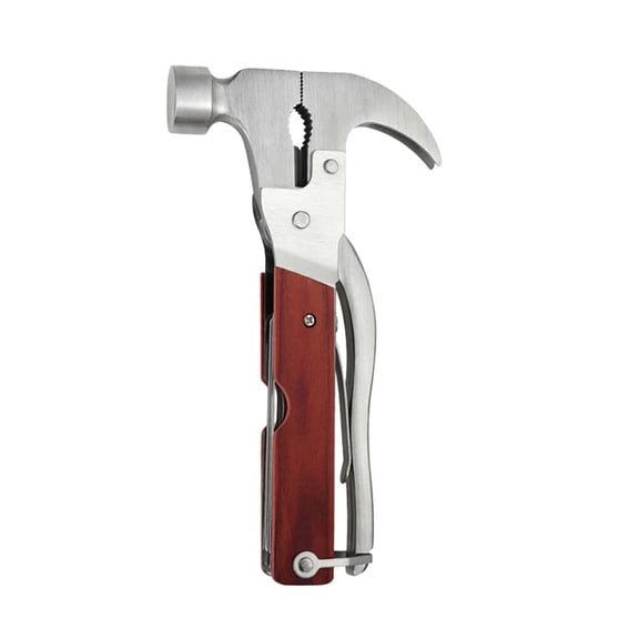 Qiweii Stainless Steel Multi Functional Hammer,Claw Hammer and Nail Puller for Home and Workshop