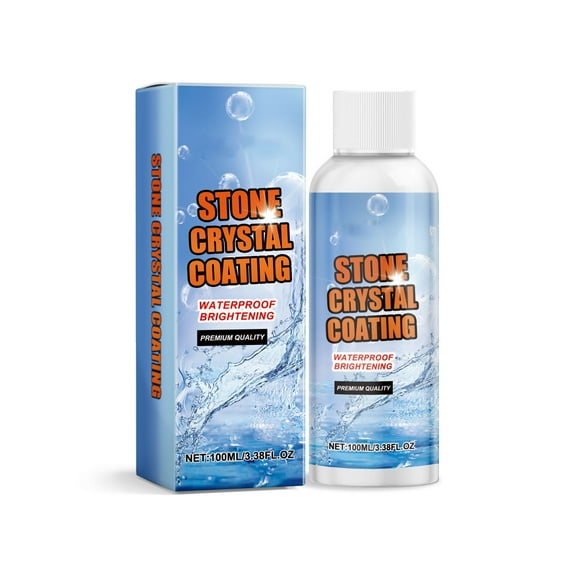 Qiweii Stone Polishing Coating Agent,High Gloss Sealer for Marble Granite and Tile Maintenance