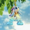 thumbnail image 1 of Qiweii Turtle Alphabet Hanging Ornament，Educational Themed Pendant for Home and Bag Decor, 1 of 5