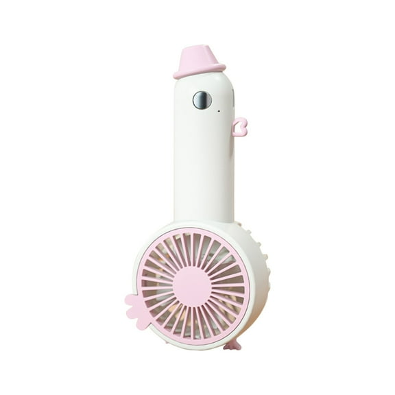 Qiweii USB Rechargeable Pocket Fan Mini Chicken Shape Portable Personal Cooling Fan