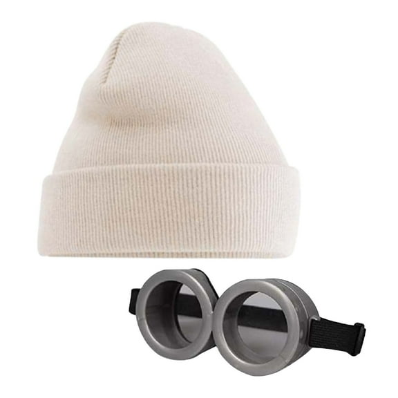 Qiweii Unisex Glasses Hat Clothing Set Fashion Versatile Durable for Daily Outdoor Wear
