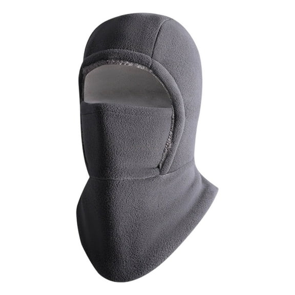 Qiweii Unisex Winter Warm Neck Mask with Ear Protection and Hat 3-In-1 Design for Cold Weather Outdoor Use