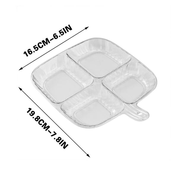 Qiweii Vegetable Preparation Tray Wall Mounted Hot Pot Soy Dipping Sauce Side Dishes Storage Tray Space Saving Kitchen Organizer