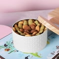 thumbnail image 1 of Qiweii Vintage Decorative Tin Box with Lid, Airtight Storage Container for Cookies, Pastries, Candy, Tea, Reusable Gift Box for Wedding, Birthday, Favors, Party Decor, 1 of 6