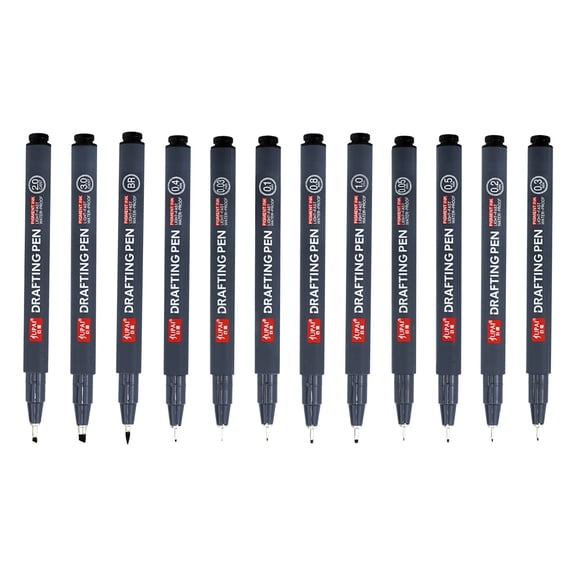 Qiweii Water Based Syringe Pen Children’s Painting Art Outline Pen，Practical Pen for Children’s Painting and Drawing