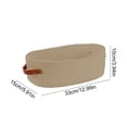 thumbnail image 1 of Qiweii Woven Storage Basket for Toilet Tank Top,Farmhouse Home Decor Organizing Baskets for Bathroom,Table and Counter 13"x5.9"x4" Multiple Colors, 1 of 6